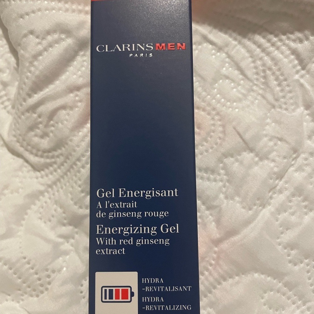 Clarins Men Energizing Gel with Red Ginseng